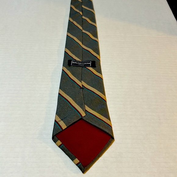 BALANCIAGA PARIS SILK TIE - Picture 2 of 5